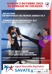 Courçon championnat boxe Française assaut 2021